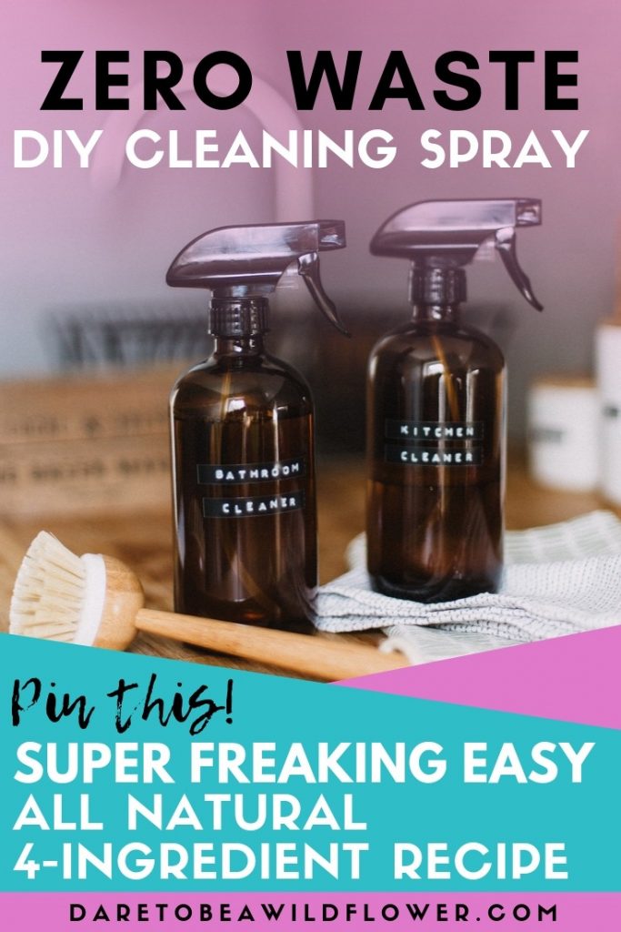 zero waste cleaning spray recipe