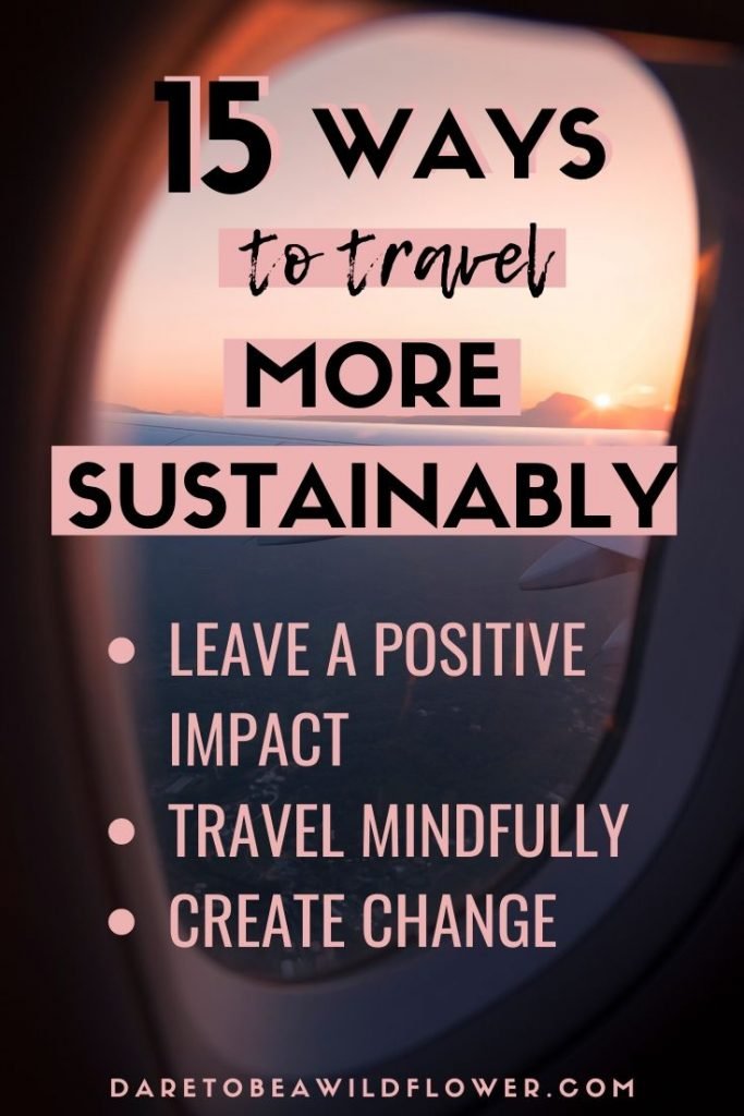 how to leave a positive impact when you travel