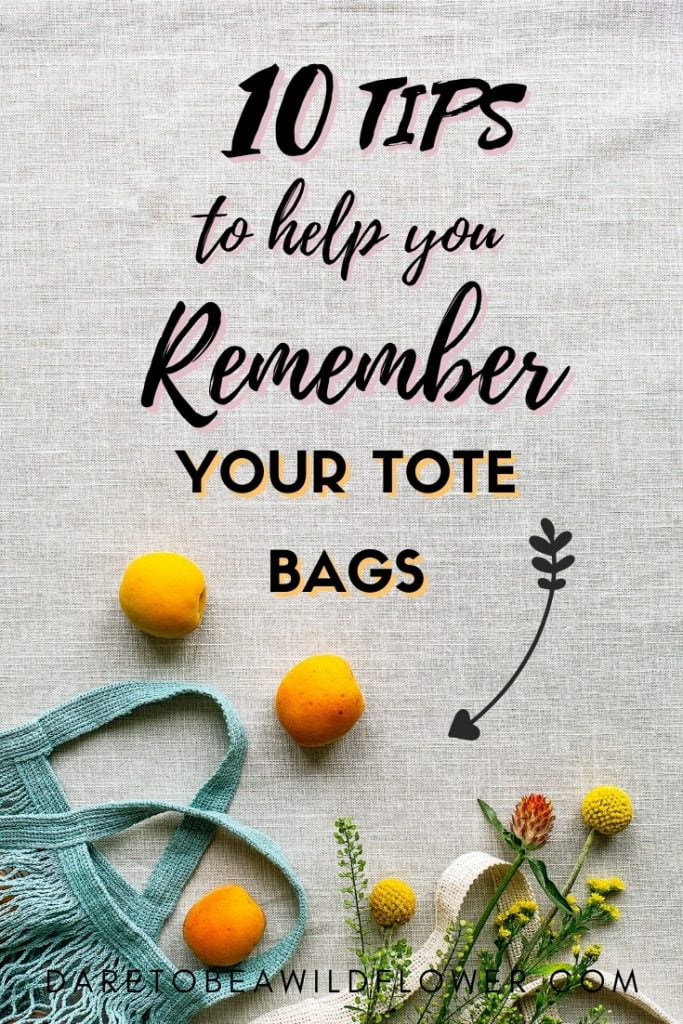 how to remember your bags when you go to the store